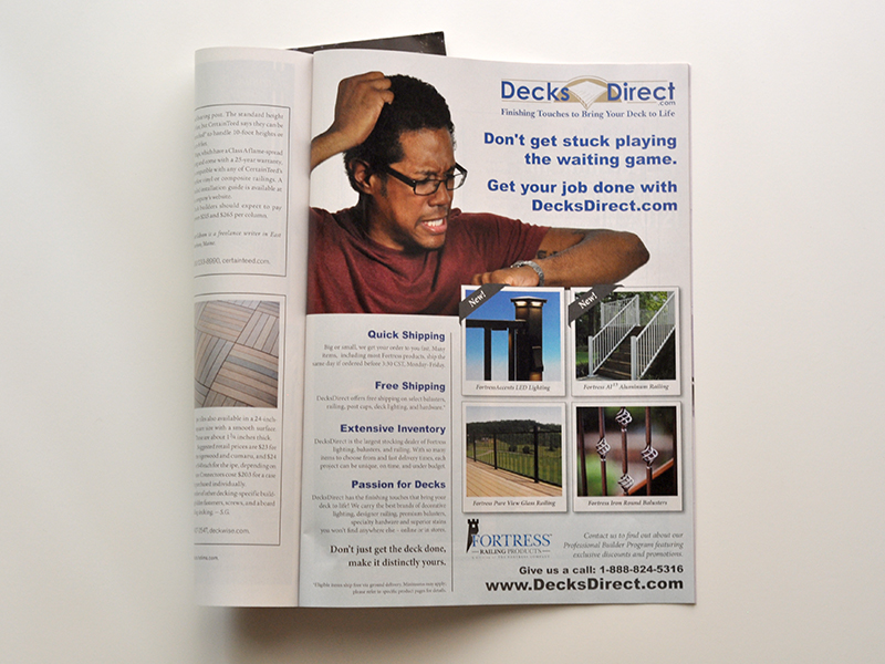 DecksDirect Professional Deck Builder Magazine