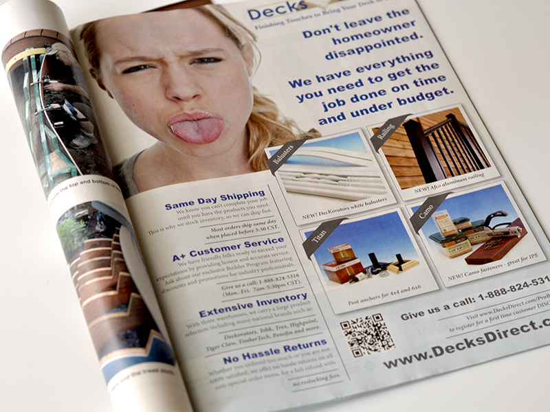 DecksDirect Professional Deck Builder Magazine