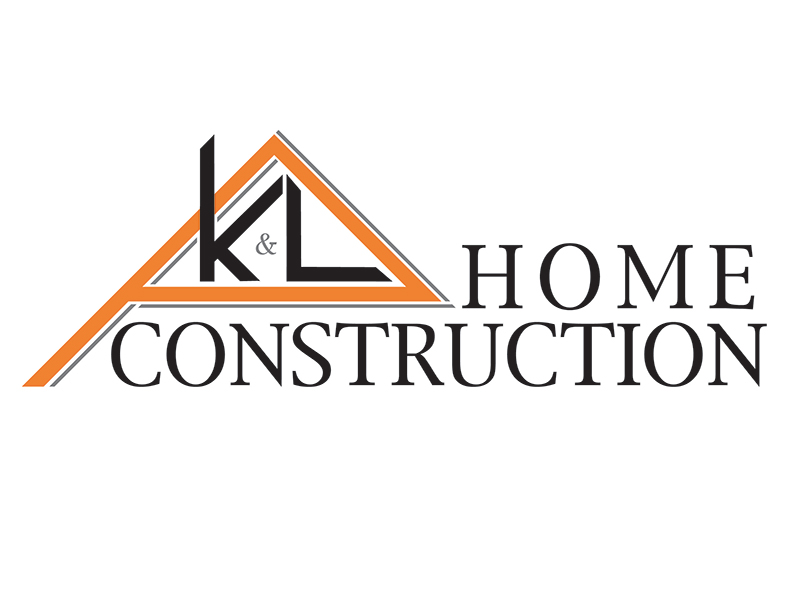 K&L Home Construction Logo Design